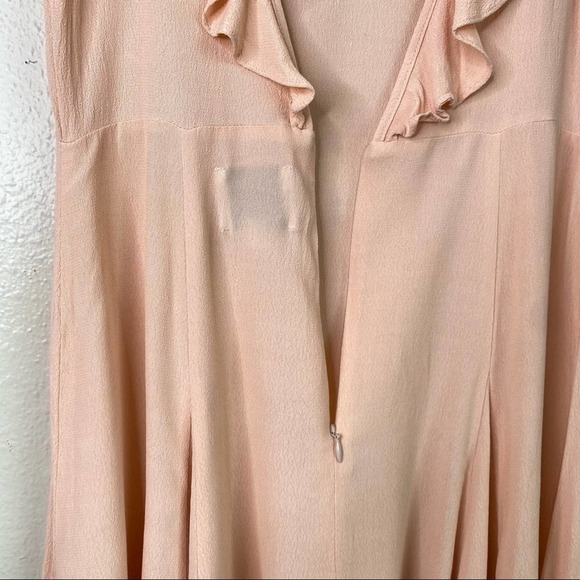 Privacy Please Ruffle V-Neck Mini Dress Pink - Picture 5 of 8